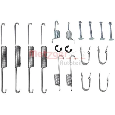 Imagem de METZGER 105 0636 Kit de acessórios, maxilas do travão