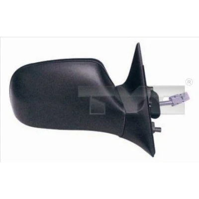 Imagem de Espelho retrovisor Tyc 325 0008 esquerda preto não esférico, aquecível, para regulação eléctrica dos espelhos OPEL: Astra F CC, Caravan