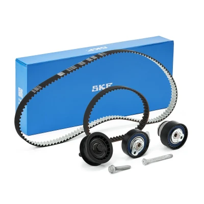 Imagem de SKF VKMA 01122 Jogo de correias dentadas 130 com perfil dentado arredondado SEAT: Ibiza 3, Leon II Hatchback, 4 Sportcoupe