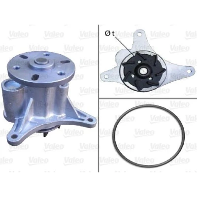 Imagem de VALEO 506952 Bomba de água com juntas tampa PEUGEOT: 607 Sedan, 407 Coupe