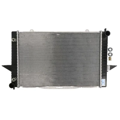 Imagem de NRF EASY FIT 58343 Radiador, arrefecimento do motor Alumínio 590 386 34 com componentes de montagem Aletas refrigeração soldadas VOLVO: V70 I