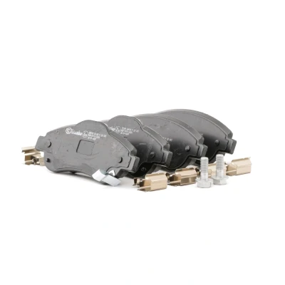Imagem de BREMBO P 28 045 Jogo de pastilhas para travão disco com avisador sonoro desgaste parafusos pinça acessórios HONDA: CR V 3