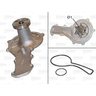 Imagem de VALEO 506455 Bomba de água sem polia com juntas tampa CHRYSLER: VOYAGER 2