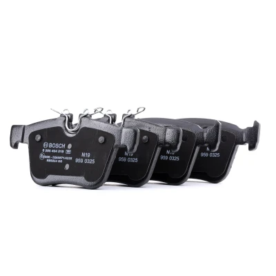 Imagem de BOSCH 0 986 494 819 Jogo de pastilhas para travão disco Baixo teor metálico com chapa anti ruído VOLVO: V90 II Carrinha, V60 II, XC90