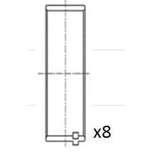 Imagem de FAI AutoParts BB2029 STD Capas de Biela