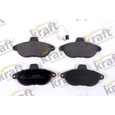 Imagem de KRAFT 6005660 Jogo de pastilhas para travão disco Eixo dianteiro incl. contacto aviso desgaste PEUGEOT: Expert I Van, FIAT: Scudo Van