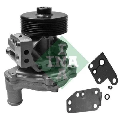 Imagem de INA 538 0267 10 Bomba de água para accionamento da correia trapezoidal estriada FORD: Transit Mk6 Van