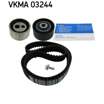 Imagem de SKF VKMA 03244 Jogo de correias dentadas 140 com perfil dentado arredondado PEUGEOT: 206 Van, Hatchback, 306 Hatchback