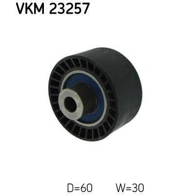 Imagem de SKF VKM 23257 Polia de desvio/de guia, correia dentada CITROËN: C5 II Hatchback, PEUGEOT: 308 SW 2, 3008 SUV, FORD: Focus 2 Kombi