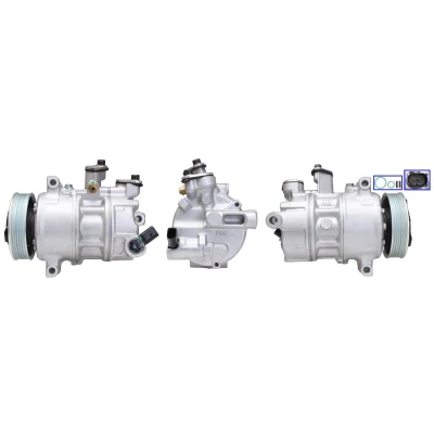 Imagem de DRI 7005110000 Compressor PAG 46 YF R 1234yf com juntas VOLKSWAGEN: Polo V Hatchback, Passat B8 Variant, Golf 7, SEAT: Ibiza 4, Leon III ST