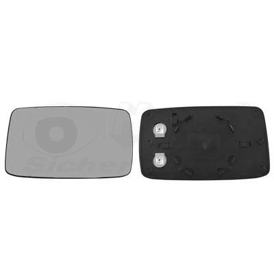 Imagem de VAN WEZEL 5880837 Vidro Espelho esquerda SEAT: Ibiza 2, VOLKSWAGEN: GOLF 3, Vento