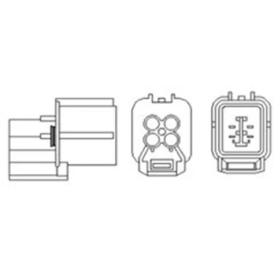 Imagem de MAGNETI MARELLI 466016355102 Sonda lambda com aquecimento 4 HONDA: Accord 6 Limousine,