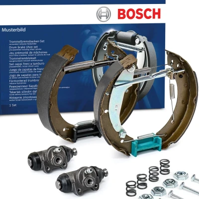Imagem de BOSCH 0 204 114 556 Jogo de travões, travões tambor com acessórios, cilindro travão roda CITROËN: Berlingo / First I Van endado,