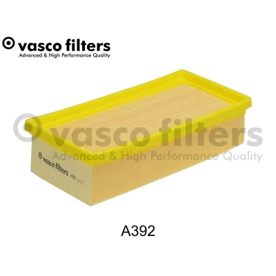 Imagem de DAVID VASCO A392 Filtro de ar 58 121 241 rectangular Cartucho filtrante PEUGEOT: 208 I Hatchback, 308 II 2008 Carrinha, CITROËN: C3 III