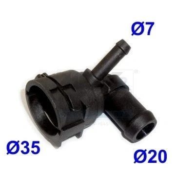 Imagem de MEAT &amp; DORIA 93500 Flange VOLKSWAGEN: Golf 6, 5, Plus / Crossgolf, SEAT: Leon II Hatchback, Altea, Altea XL, SKODA: Octavia 2 Combi