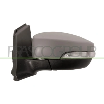 Imagem de Espelho retrovisor Prasco FD8047304 esquerda com subcapa elétrico aquecível, sem cor, não esférico