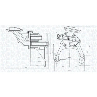 Imagem de MAGNETI MARELLI 351516000096 Bomba de Óleo VOLKSWAGEN: GOLF 3, SEAT: Ibiza 2