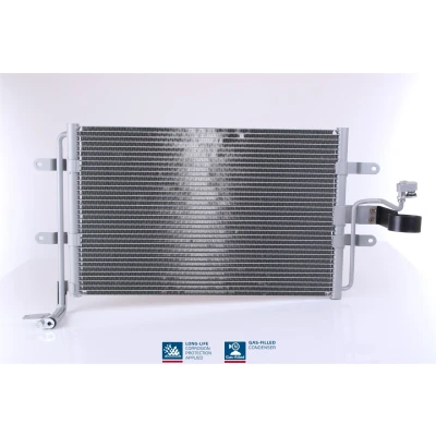 Imagem de NISSENS 94838 Condensador sem secador Alumínio 585 R 134a VOLKSWAGEN: Golf 4, Bora Sedan
