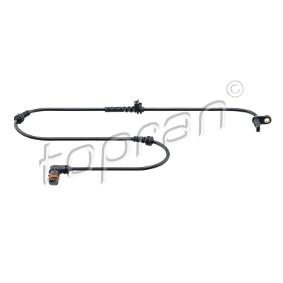 Imagem de TOPRAN 409 552 Sensor de ABS Eixo dianteiro, lado esquerdo, direito com cabo para veículos 885