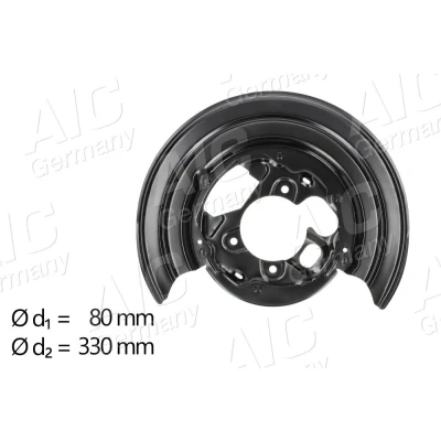 Imagem de AIC 57837 Defletor do Discos de Travão Eixo traseiro esquerdo VOLKSWAGEN: Crafter 30 50 Van