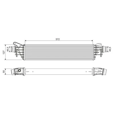 Imagem de VALEO 822909 Intercooler Alumínio sem sensor OPEL: Corsa E Hatchback