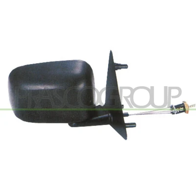 Imagem de Espelho retrovisor Prasco VG0287113 à direita manual ajustável pelo interior VOLKSWAGEN: GOLF 2