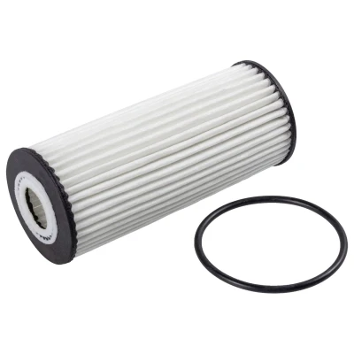 Imagem de FEBI BILSTEIN 172948 Filtro de óleo com retentor Cartucho filtrante MERCEDES BENZ: Classe A, CLA Shooting Brake, G SUV
