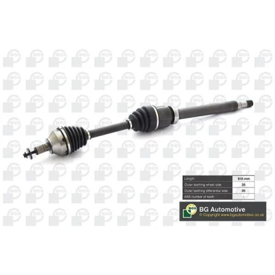 Imagem de BGA DS2332R Veio de transmissão Eixo dianteiro, lado direito 918 FORD: Focus 2 Kombi, 2, VOLVO: V50, C30, S40 II