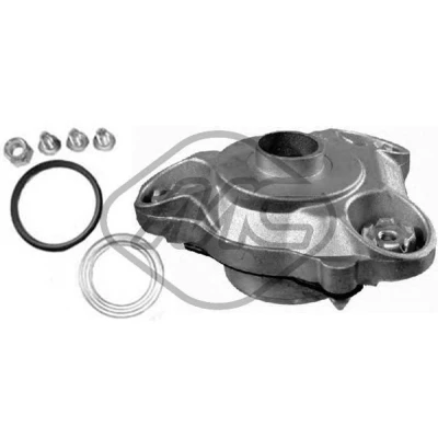 Imagem de Metalcaucho 05975 Kit de reparação, suporte apoio do conj. mola/amortecedor Eixo dianteiro, lado esquerdo com acessórios FIAT: Ducato III Van