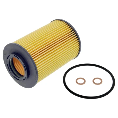 Imagem de FEBI BILSTEIN 184412 Filtro de óleo com retentor juntas Cartucho filtrante KIA: cee‘d I Carrinha, Hatchback, Pro Hatchback