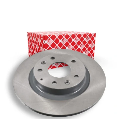Imagem de FEBI BILSTEIN 108666 Disco de travão Eixo traseiro 280 9,5 5 114,3 cheio revestido MAZDA: CX 3