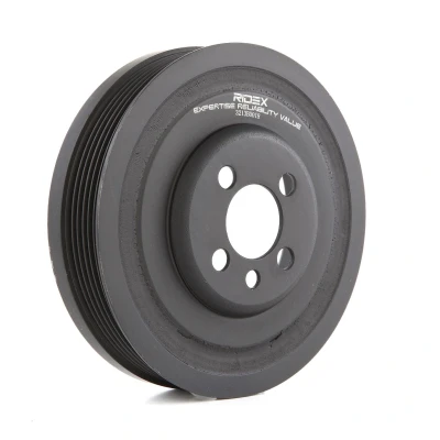 Imagem de GATES TVD1001 Polia da Cambota 143 sem acessórios FleetRunner Micro V Stretch Fit SEAT: Ibiza 5, 3, Toledo 2 Limousine, VOLKSWAGEN: Golf 4