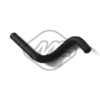 Imagem de Metalcaucho 08391 Mangueira de Radiador Borracha com entretela VOLKSWAGEN: GOLF 3, Passat B3/B4 Variant, Sedan, SEAT: Ibiza 2, TOLEDO 1