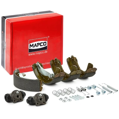Imagem de MAPCO 9731 Maxilas de travão Eixo traseiro 200 46 com cilindro roda, acessórios Jogo OPEL: Corsa C Hatchback, Astra F Sedan
