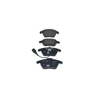 Imagem de HELLA 8DB 355 010 581 Jogo de pastilhas para travão disco com contacto avisador desgaste integrado VOLKSWAGEN: GOLF 5, 6, Polo V Hatchback