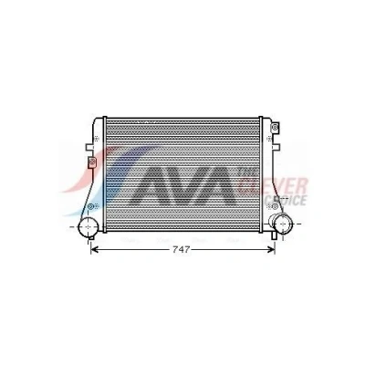 Imagem de PRASCO VNA4306 Intercooler AUDI: A3 Hatchback, Sportback, VOLKSWAGEN: Touran I, GOLF 6, Passat B6 Sedan, SEAT: Leon II Hatchback