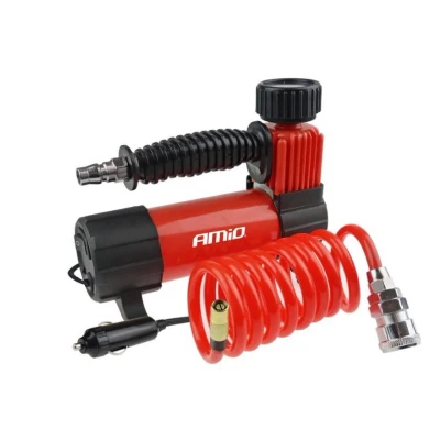 Imagem de AMiO ACOMP 05 02179 Compressor de ar 12 100 com alimentação por isqueiro, portátil