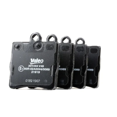 Imagem de VALEO 301444 Jogo de pastilhas para travão disco FIRST Eixo traseiro excl. contacto aviso desgaste com chapa anti ruído