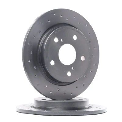 Imagem de BREMBO XTRA LINE 08.A912.1X Disco de travão 270 10 5 perfurado, cheio revestido TOYOTA: Auris Hatchback, Carrinha, Corolla X Sedan