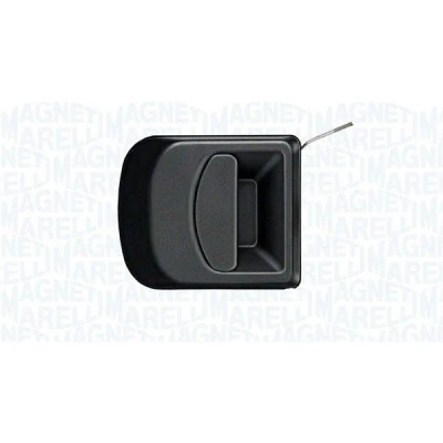 Imagem de MAGNETI MARELLI 350105011200 Puxadores de Porta à frente, lado direito sem chave preto não revestido IVECO: DAILY 3 Kasten/Kombi, 4 Kasten/Kombi