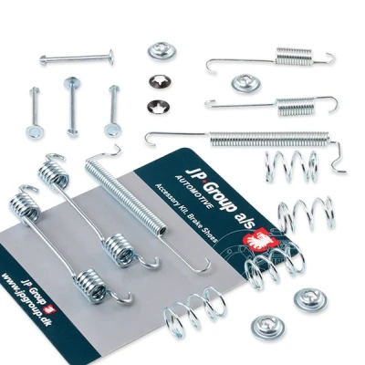 Imagem de JP GROUP 1264001210 Kit de acessórios, maxilas do travão Eixo traseiro OPEL: Astra F CC, Corsa С Van, Sedan
