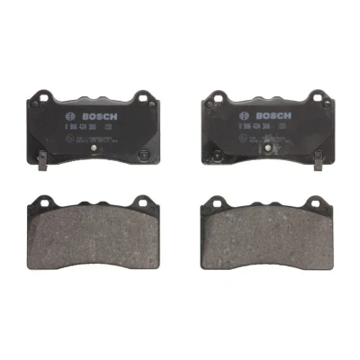 Imagem de BOSCH 0 986 424 388 Jogo de pastilhas para travão disco Baixo teor metálico com sensor desgaste integrado FORD: FOCUS 3