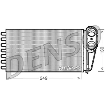 Imagem de DENSO DRR21001 Radiador Quente PEUGEOT: 307 Hatchback, SW, Carrinha