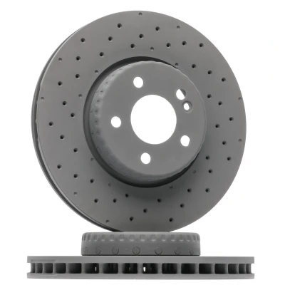 Imagem de BOSCH 0 986 479 H37 disco de travão 318 30 5 112 perfurado, duas peças, ventilado revestido alto carbono com parafusos