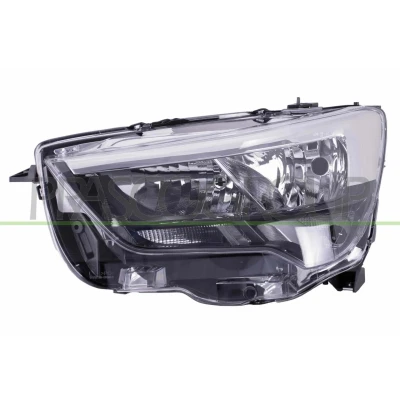 Imagem de PRASCO OP9124904 Farol Principal esquerda H7/H1 com luz de circulação diurna (LED) motor regulação do alcance dos faróis