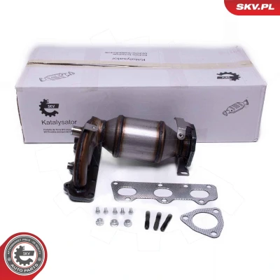 Imagem de ESEN SKV 62SKV026 Catalisador até Euro 4 à frente SKODA: Fabia 2, I Hatchback, Roomster, VOLKSWAGEN: Polo IV SEAT: Ibiza 3