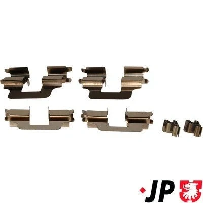 Imagem de JP GROUP 1263650710 Kit de acessórios, pastilhas travão Travões disco OPEL: Corsa C Hatchback, Astra G CC, H ALFA ROMEO: 147