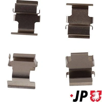 Imagem de JP GROUP 3964002510 Kit de acessórios, pastilhas travão MITSUBISHI: Lancer 7, Grandis, ASX SUV, PEUGEOT: 3008 I