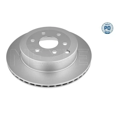 Imagem de MEYLE 015 523 0047/PD Disco de travão Eixo traseiro 308 18 6 114,3 ventilado Revestido a discos zinco
