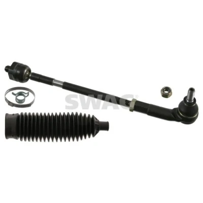 Imagem de SWAG 30 94 4343 Barra de direcção Eixo dianteiro, lado esquerdo com porcas braçadeiras, foles SEAT: Ibiza 3